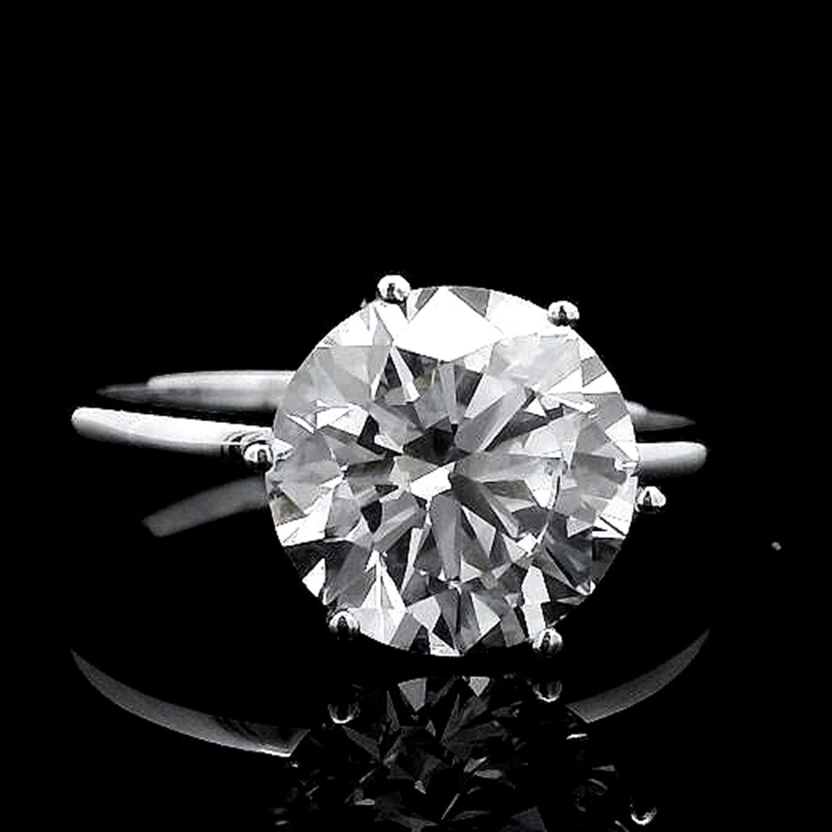 3.00 Carats Lab Grown Diamond 14K Gold Ring