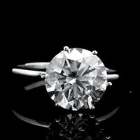 3.00 Carats Lab Grown Diamond 14K Gold Ring