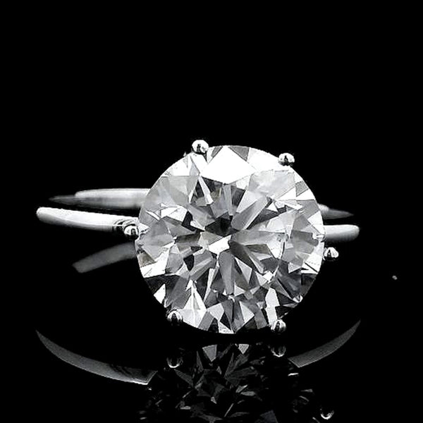 3.00 Carats Lab Grown Diamond 14K Gold Ring