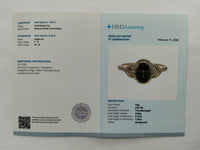1.66 Ct Oval Mixed Cut Natural Green Tourmaline 14K Gold Ring