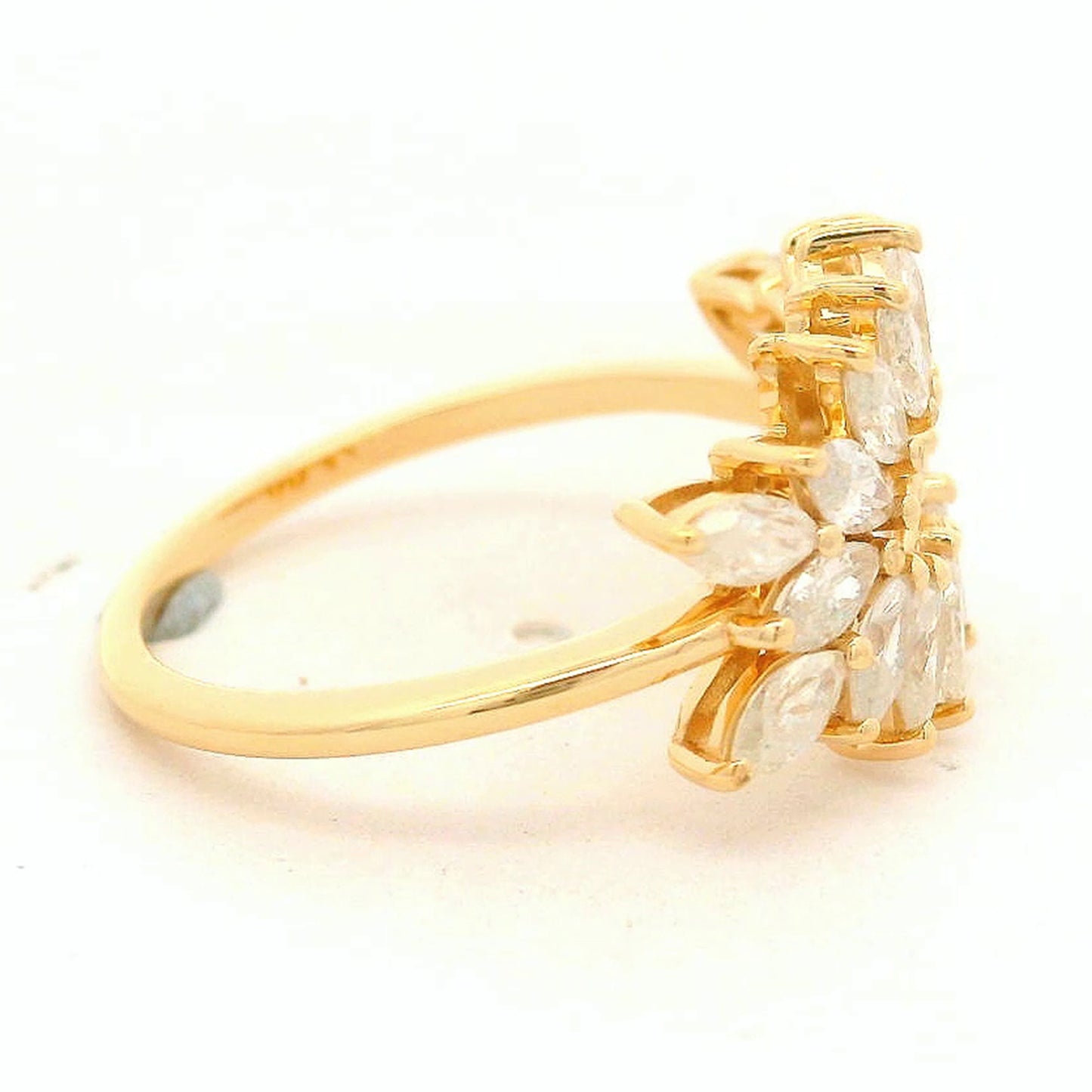 1.10 Ct Marquise Diamond 14K Gold Ring