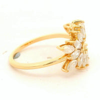 1.10 Ct Marquise Diamond 14K Gold Ring