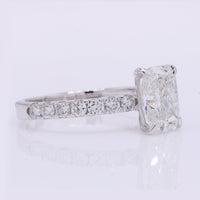 2.47 Carats Lab Grown Diamond 14K Gold Ring