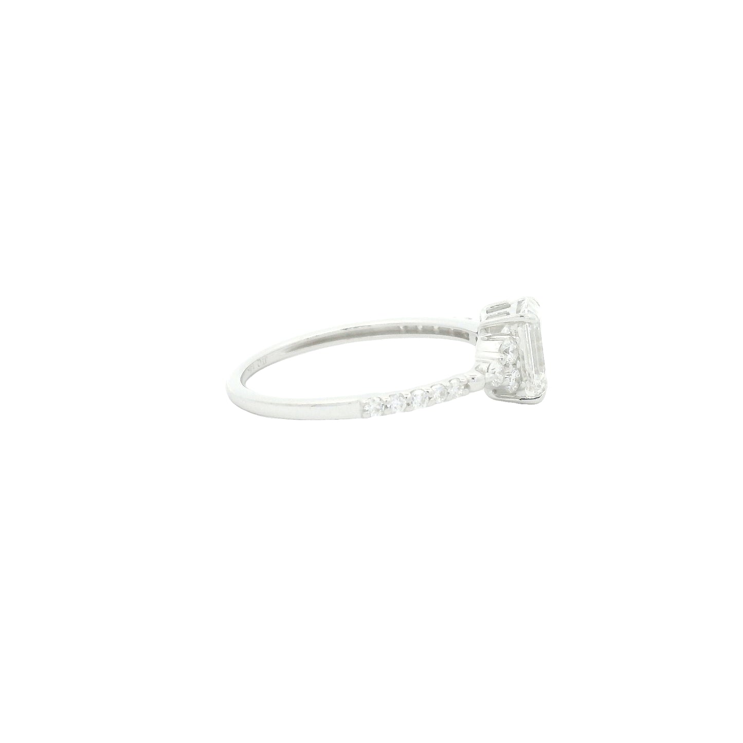 1.34 Carats Lab Grown Diamond 14K Gold Ring