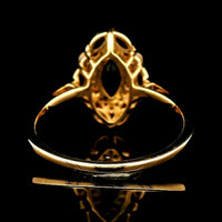 0.92 Ct Marquise Tourmaline 14K Gold Ring