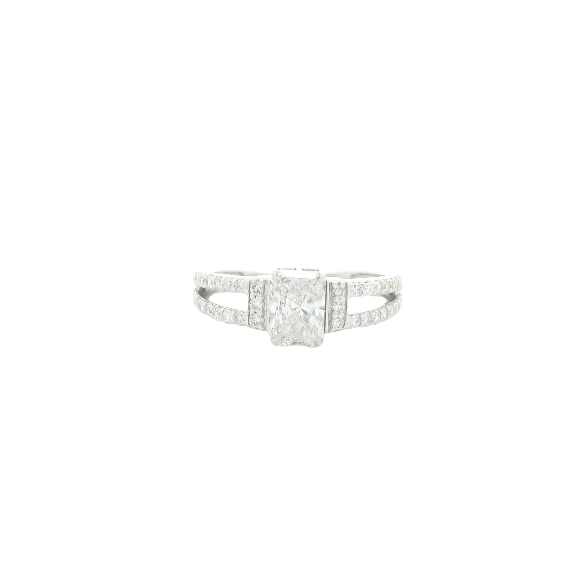1.43 Carats Lab Grown Diamond 14K Gold Ring