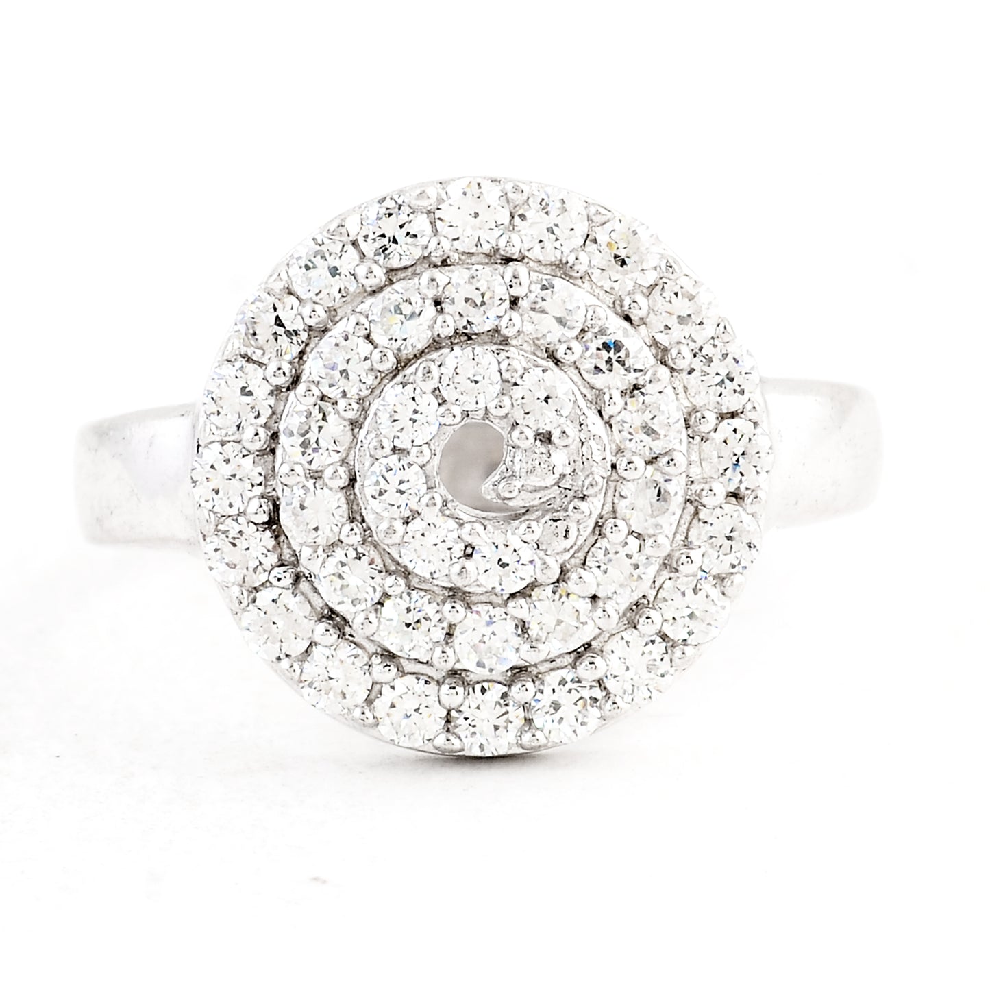 4.08 Ct Cubic Zirconia 925 Sterling Silver Ring