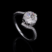 2.38 Carats Lab Grown Diamond 14K Gold Ring