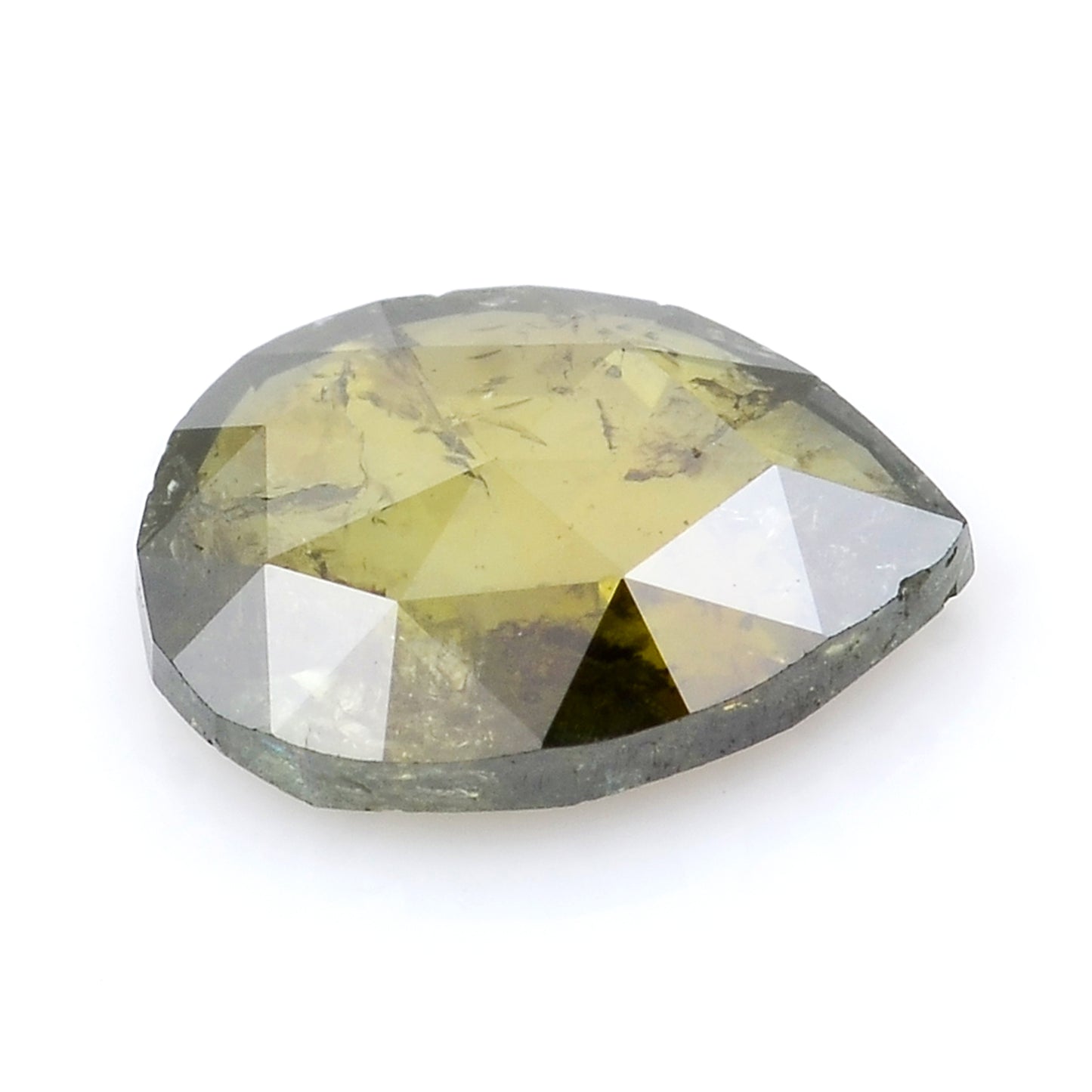 0.5 Green Diamond Pear Loose Diamond
