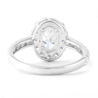 1.93 Carats Lab Grown Diamond 14K Gold Ring