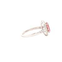 2.57 Carats Pink Lab Grown Diamond 14K Gold Ring