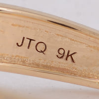 1.23 Ct Pear Sapphire 9K Gold Ring