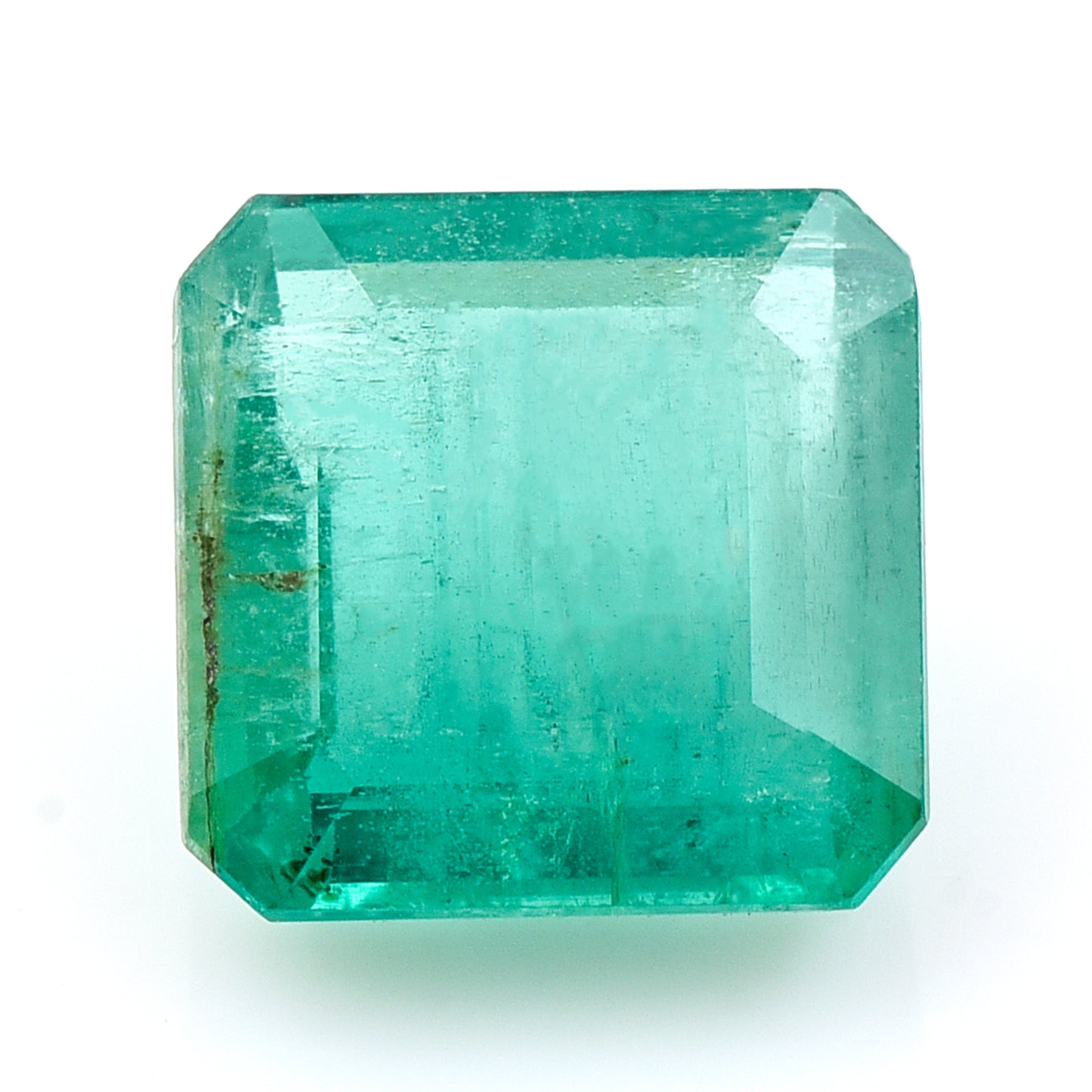 3.04 Natural Beryl Emerald Square Emerald Cut Gemstone