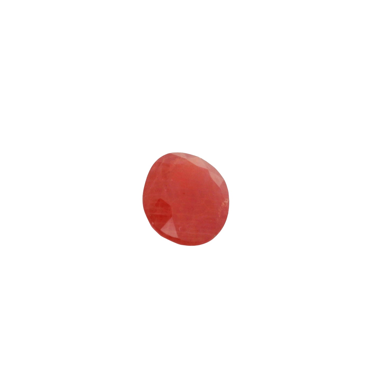 4.56 Orange Sapphire Oval Gemstone