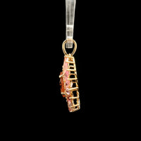 2.46 Ct Oval Tourmaline 14K Gold Pendant