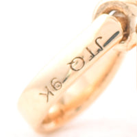 3.07 Ct Cushion Br.Fire Opal 9K Gold Pendant