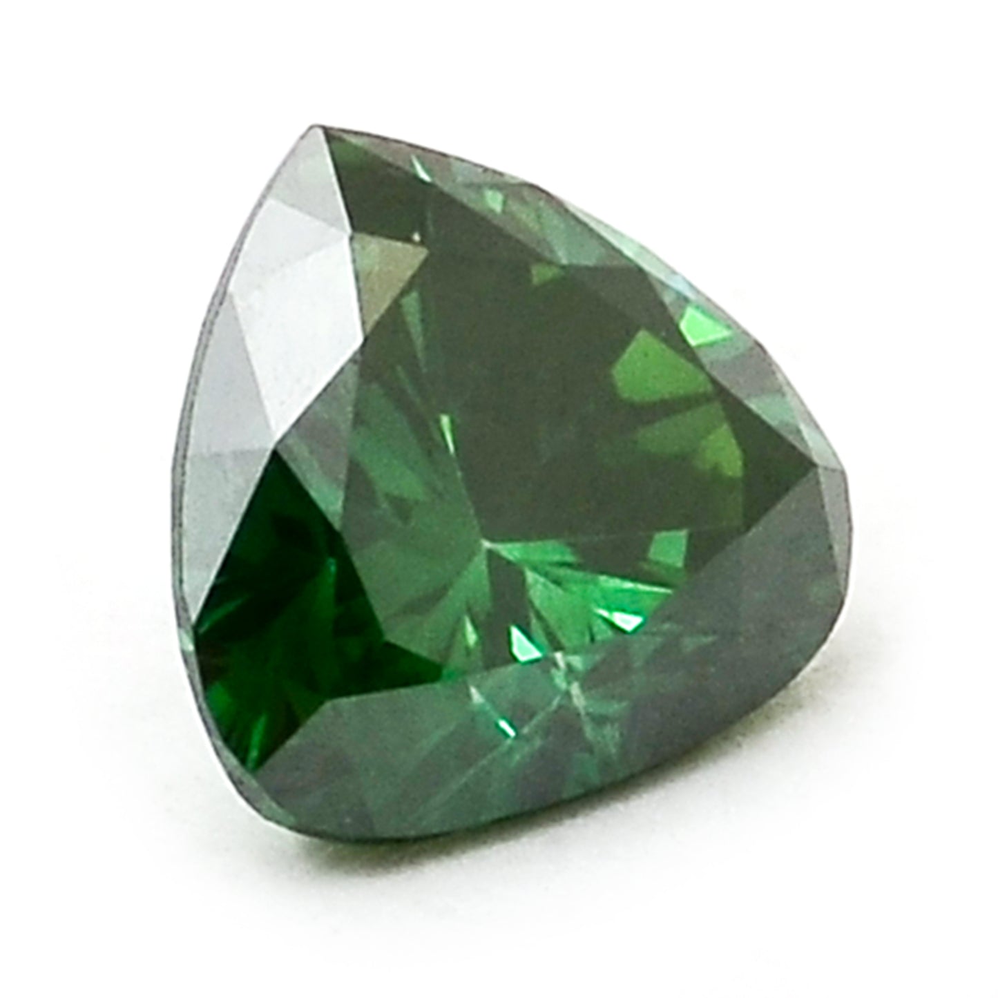 0.3 Green Diamond Heart Loose Diamond