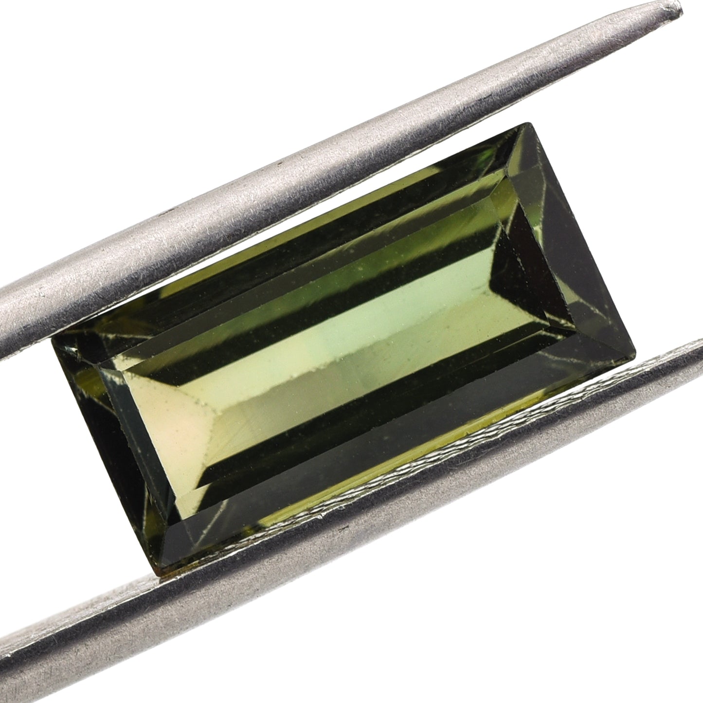5.21 Natural Tourmaline Verdelite Rectangular Step Cut Gemstone