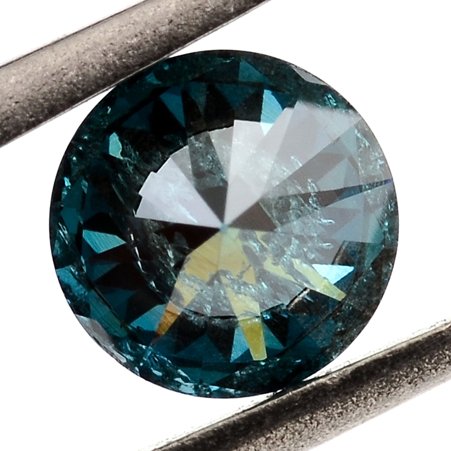 0.41 Blue Diamond Round Loose Gemstone