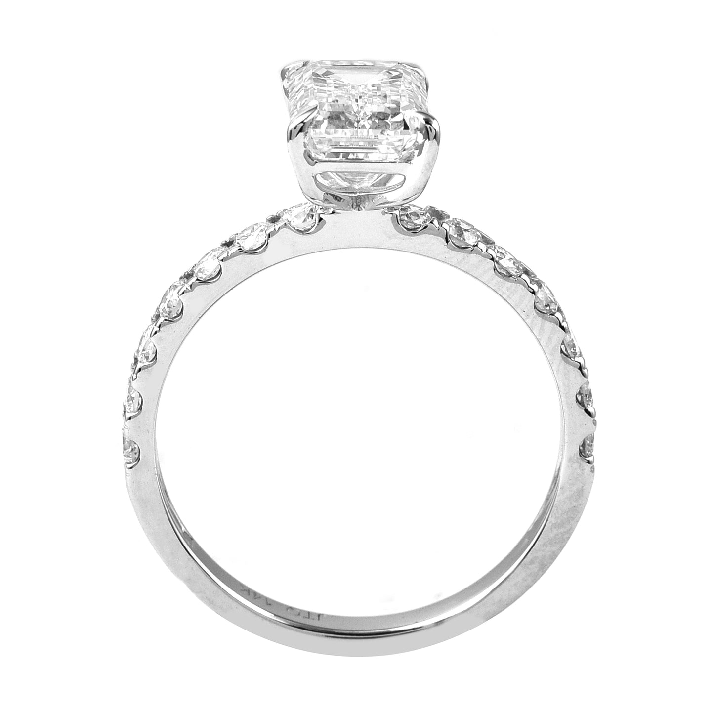 2.23 Carats Lab Grown Diamond 14K Gold Ring