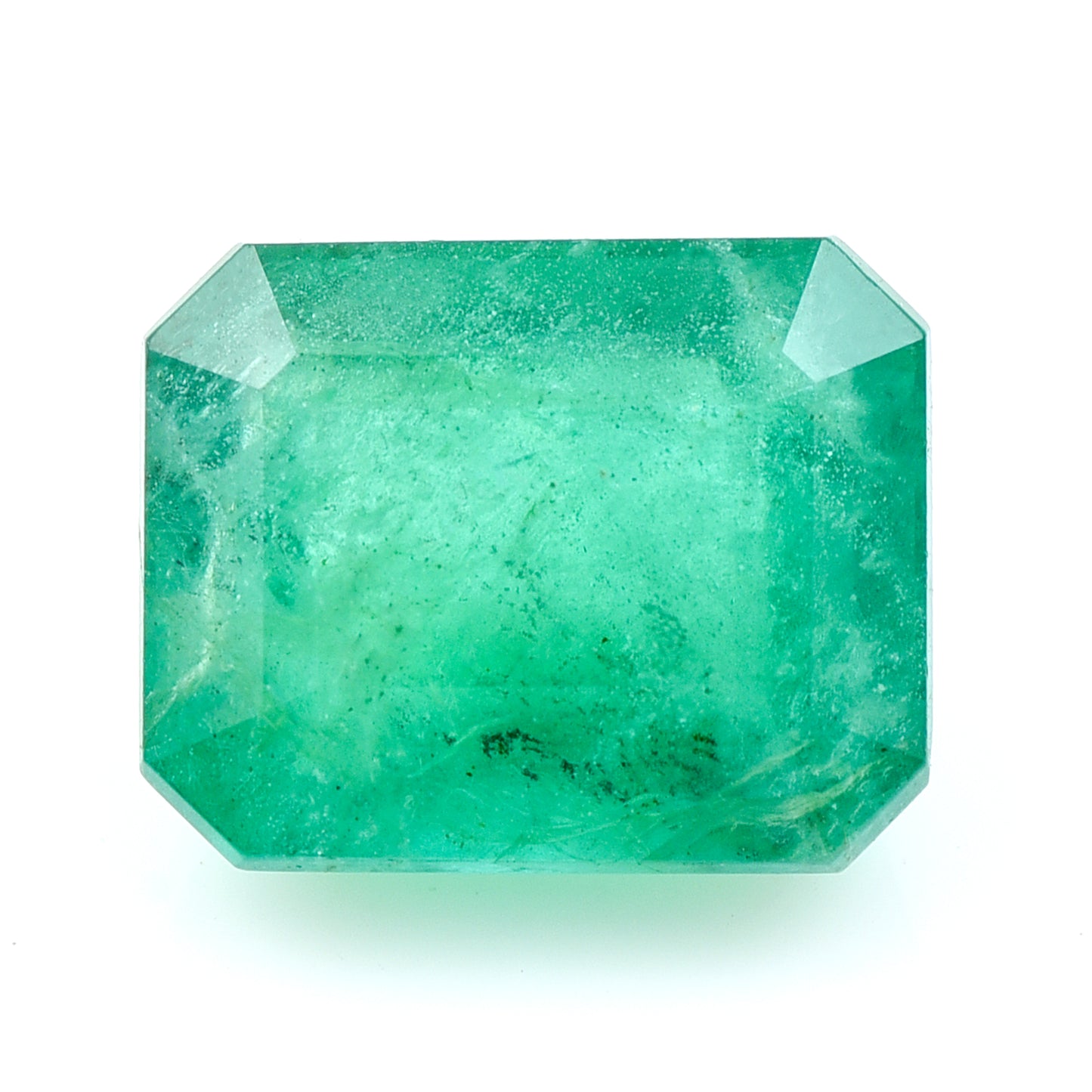3.52 Natural Beryl Emerald Emerald Cut Gemstone