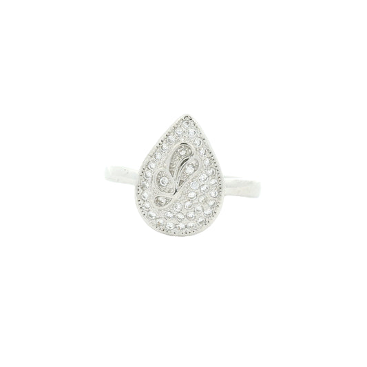 1.41 Ct Cubic Zirconia 925 Sterling Silver Ring