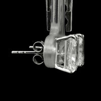 4.08 Carats Lab Grown Diamond 14K Gold Earrings