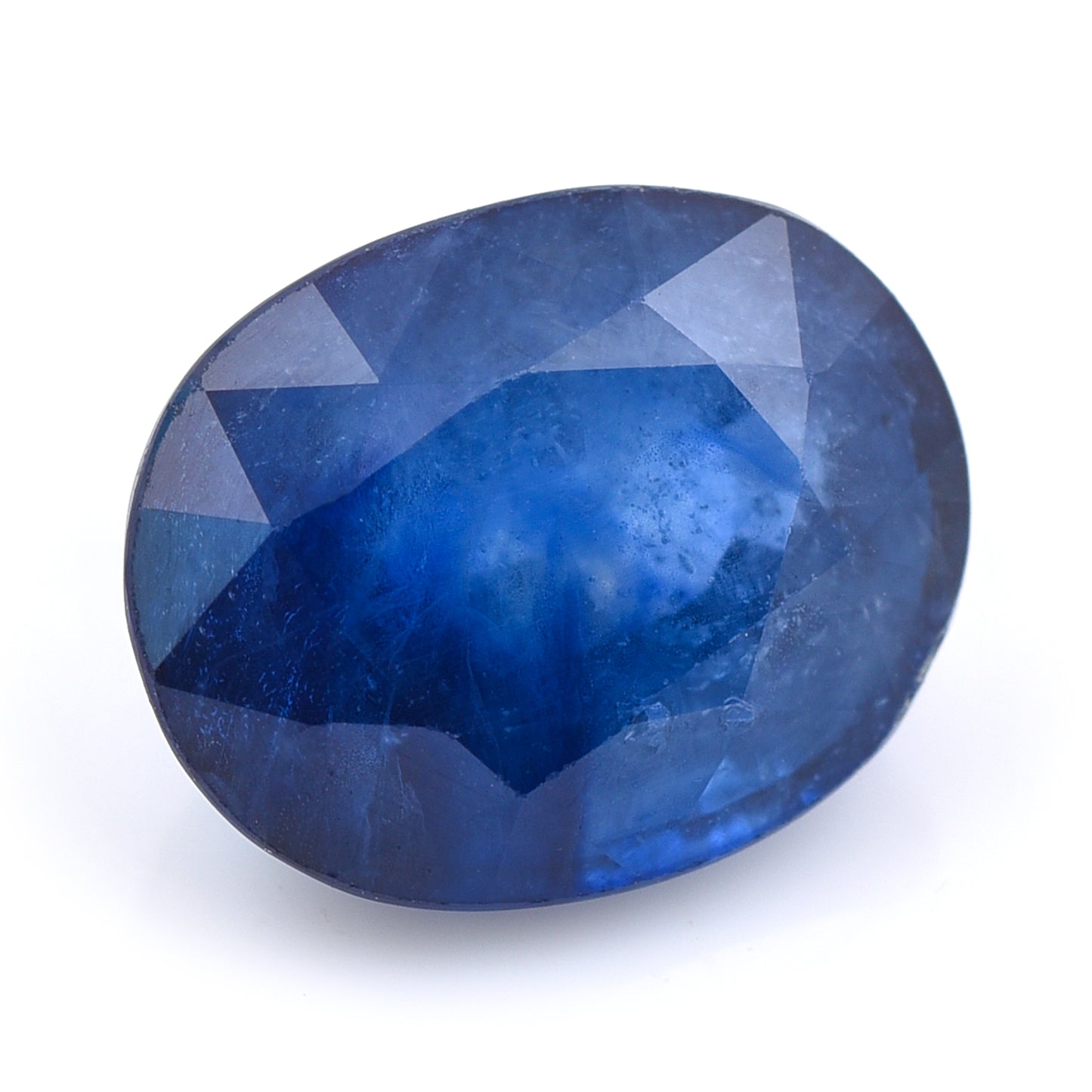6.42 Natural Corundum Sapphire Oval Mixed Cut Gemstone