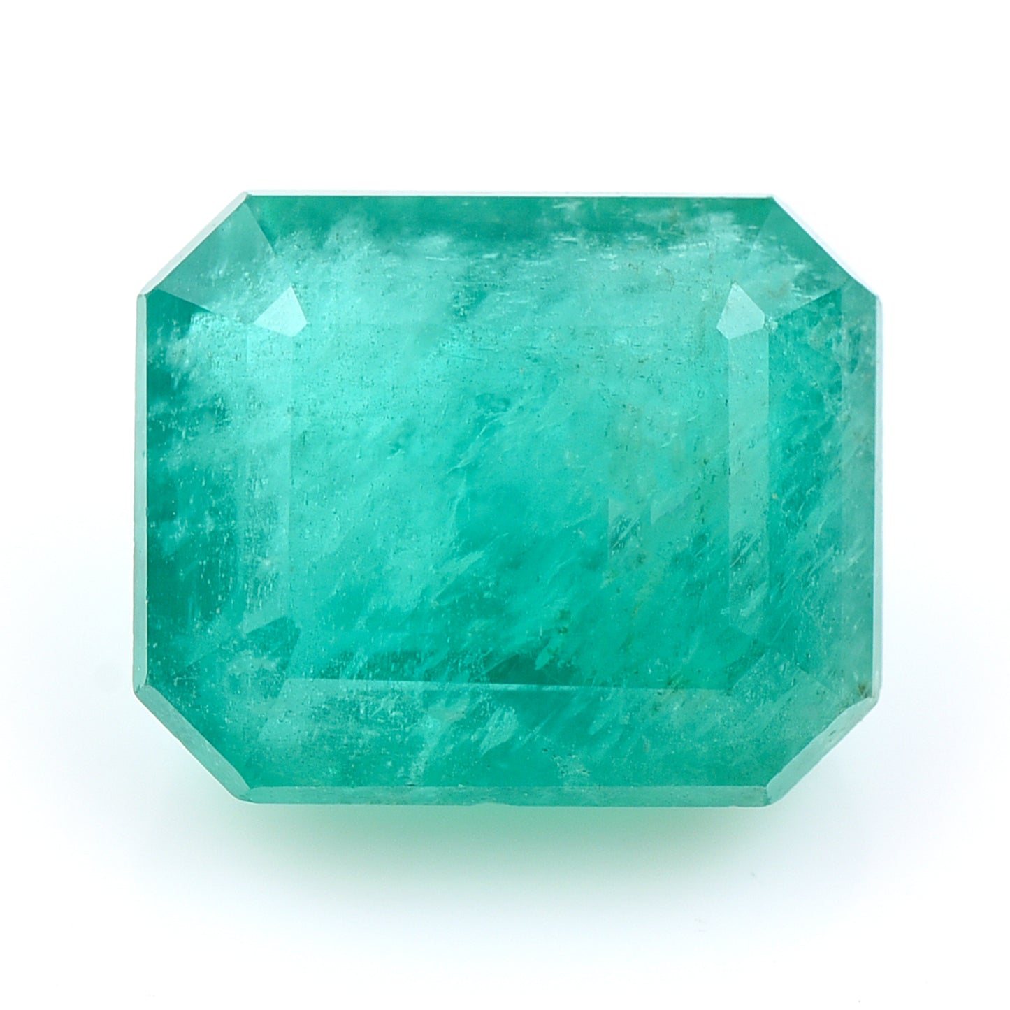 3.87 Natural Beryl Emerald Emerald Cut Gemstone