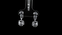 3.44 Carats Lab Grown Diamond 14K Gold Earrings