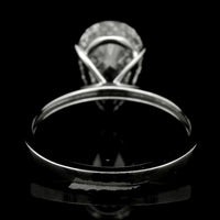 3.05 Carats Lab Grown Diamond 14K Gold Ring