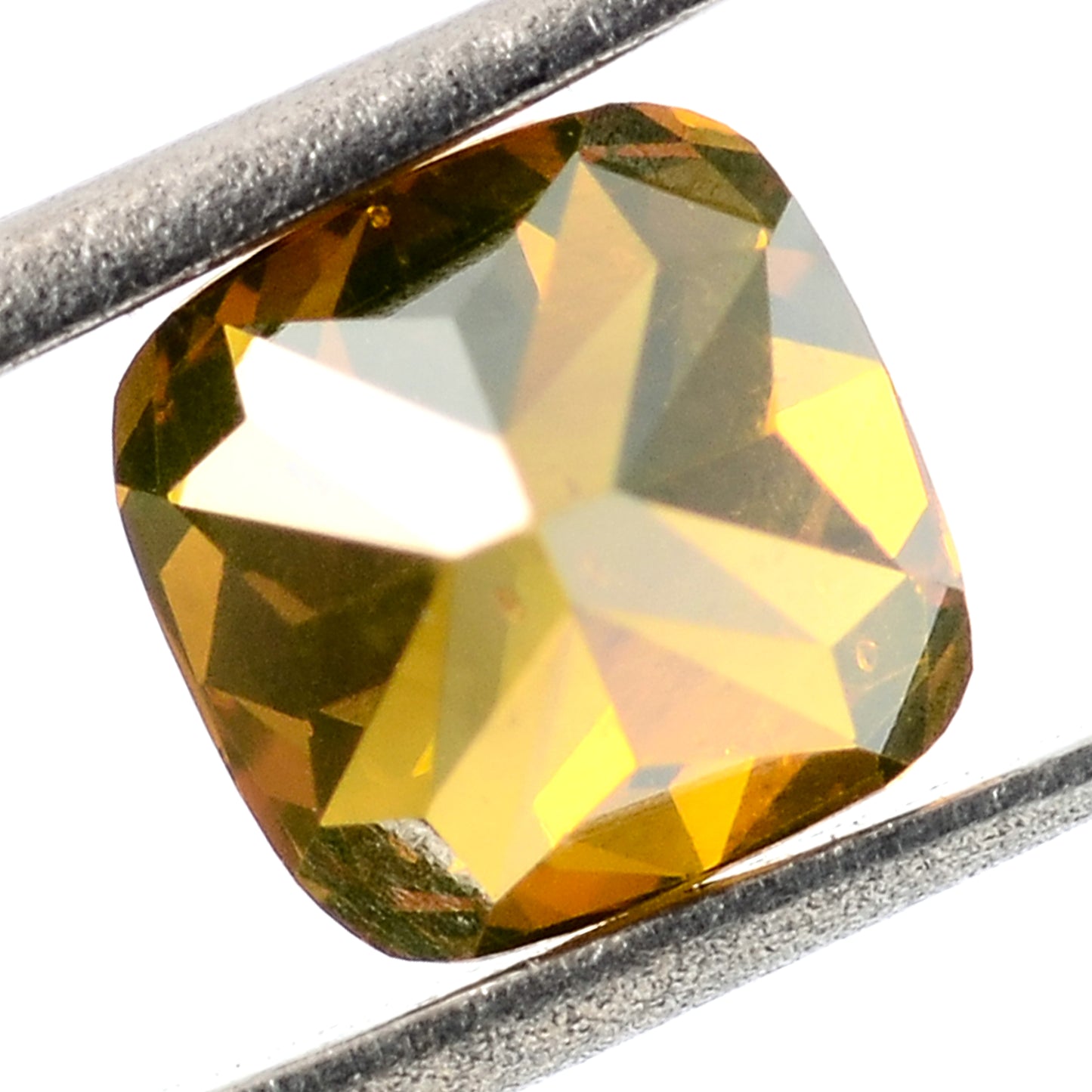 0.78 Carat Red Diamond Cushion Loose Gemstone