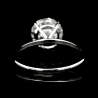 3.50 Carats Lab Grown Diamond 14K Gold Ring