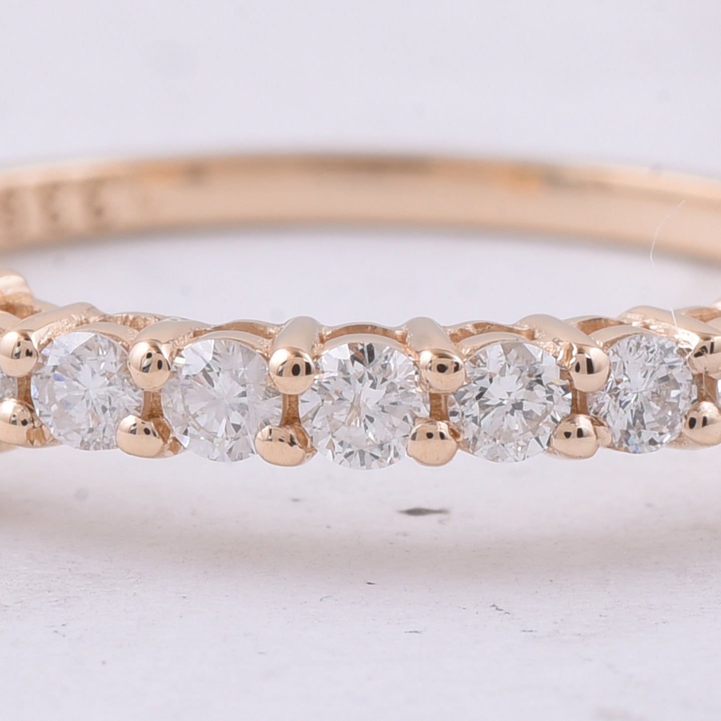 0.40 Ct Round Natural Diamond 14K Gold Ring