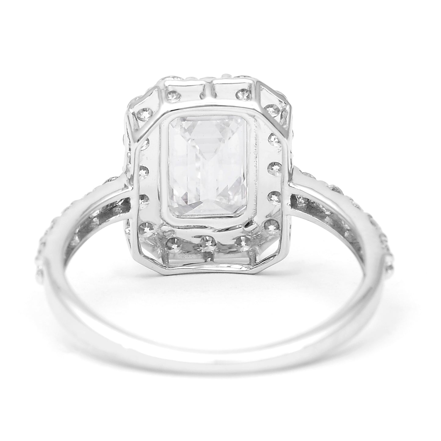 2.98 Carats Lab Grown Diamond 14K Gold Ring