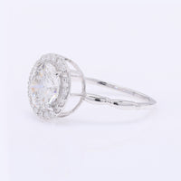 2.27 Carats Lab Grown Diamond 14K Gold Ring