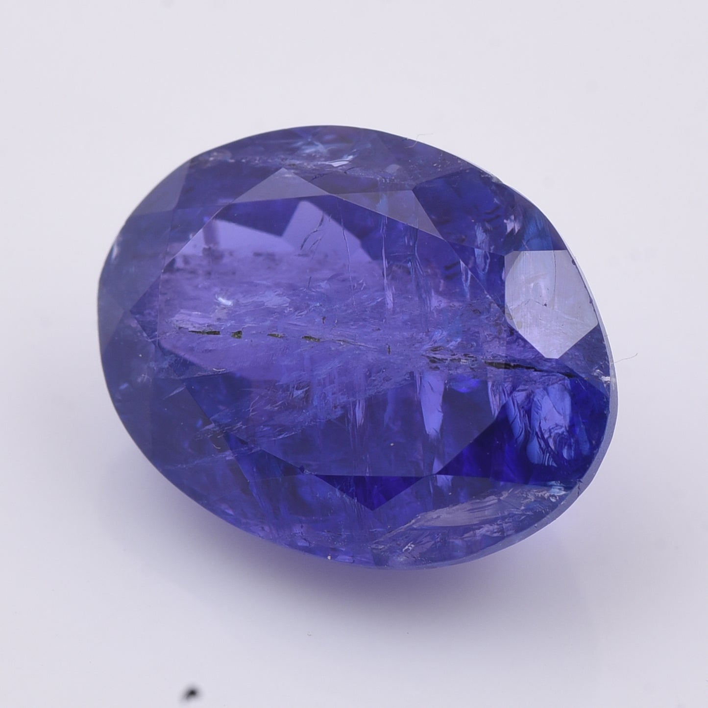 6.12 Natural Zoisite Tanzanite Oval Mixed Cut Gemstone