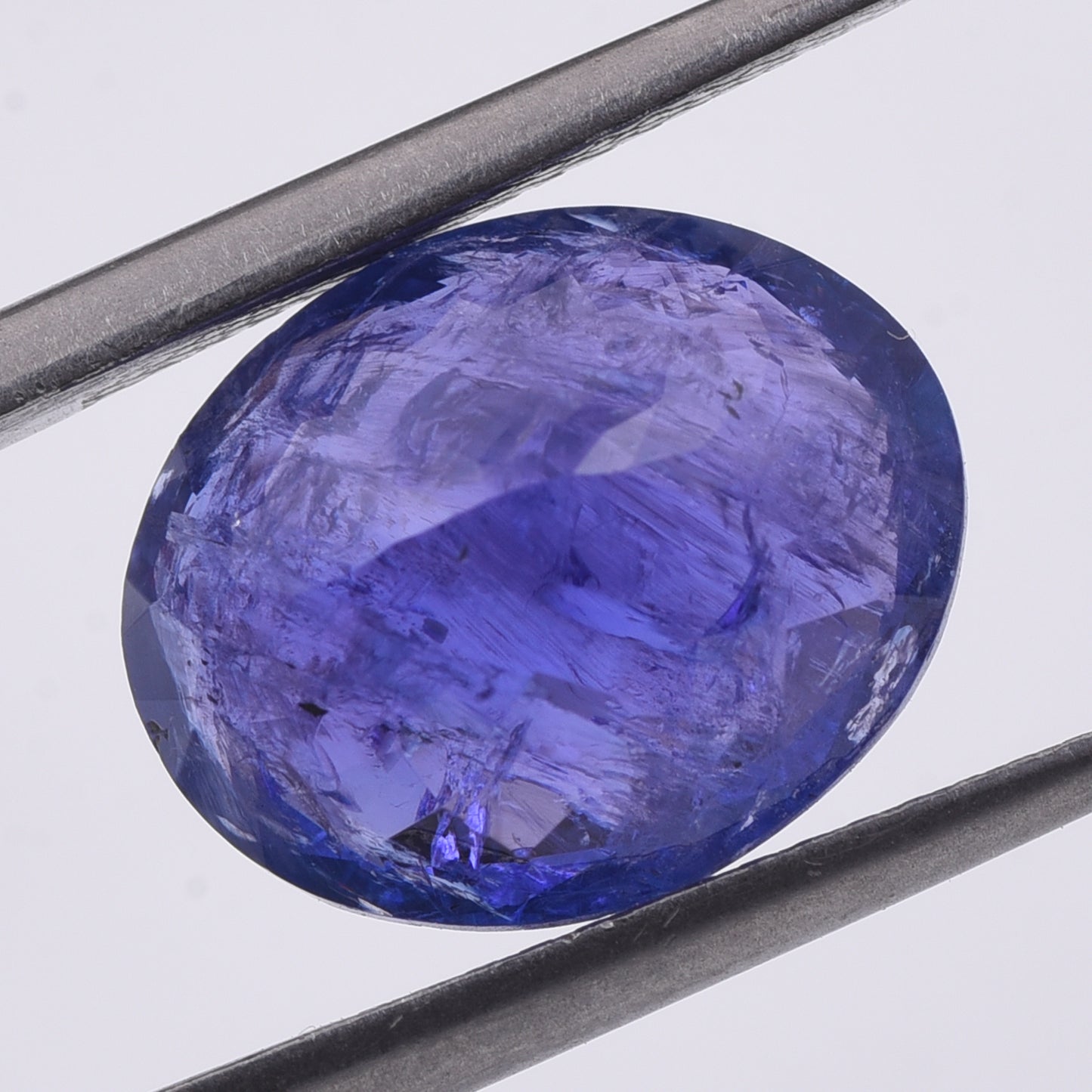 5.94 Natural Zoisite Tanzanite Oval Mixed Cut Gemstone