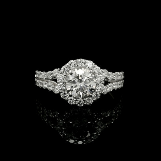2.05 Carats Lab Grown Diamond 14K Gold Ring
