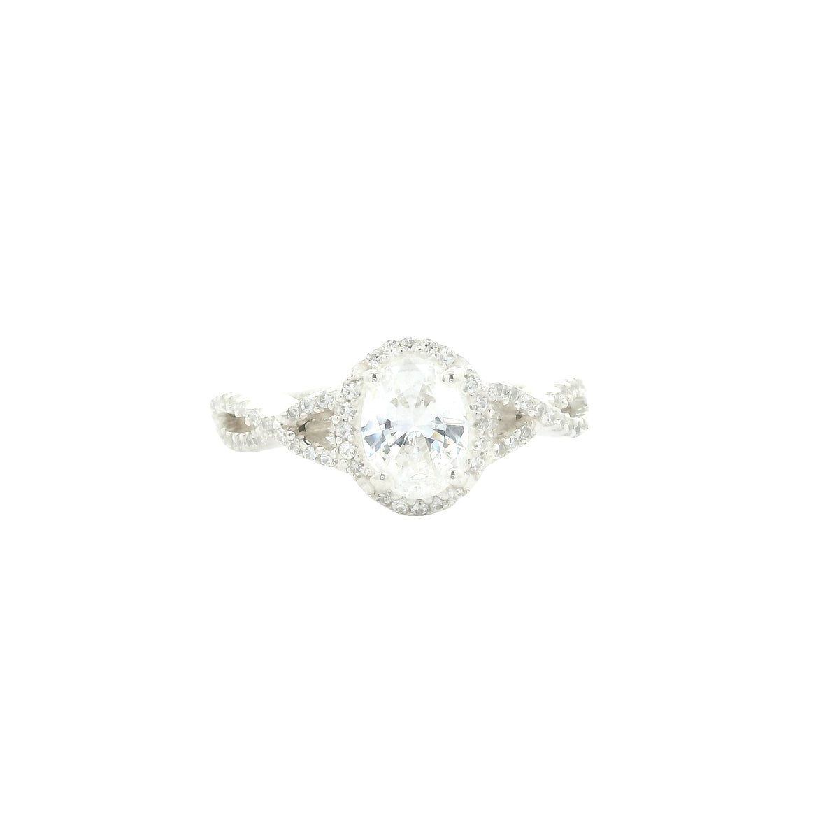 6.51 Ct Cubic Zirconia 925 Sterling Silver Ring