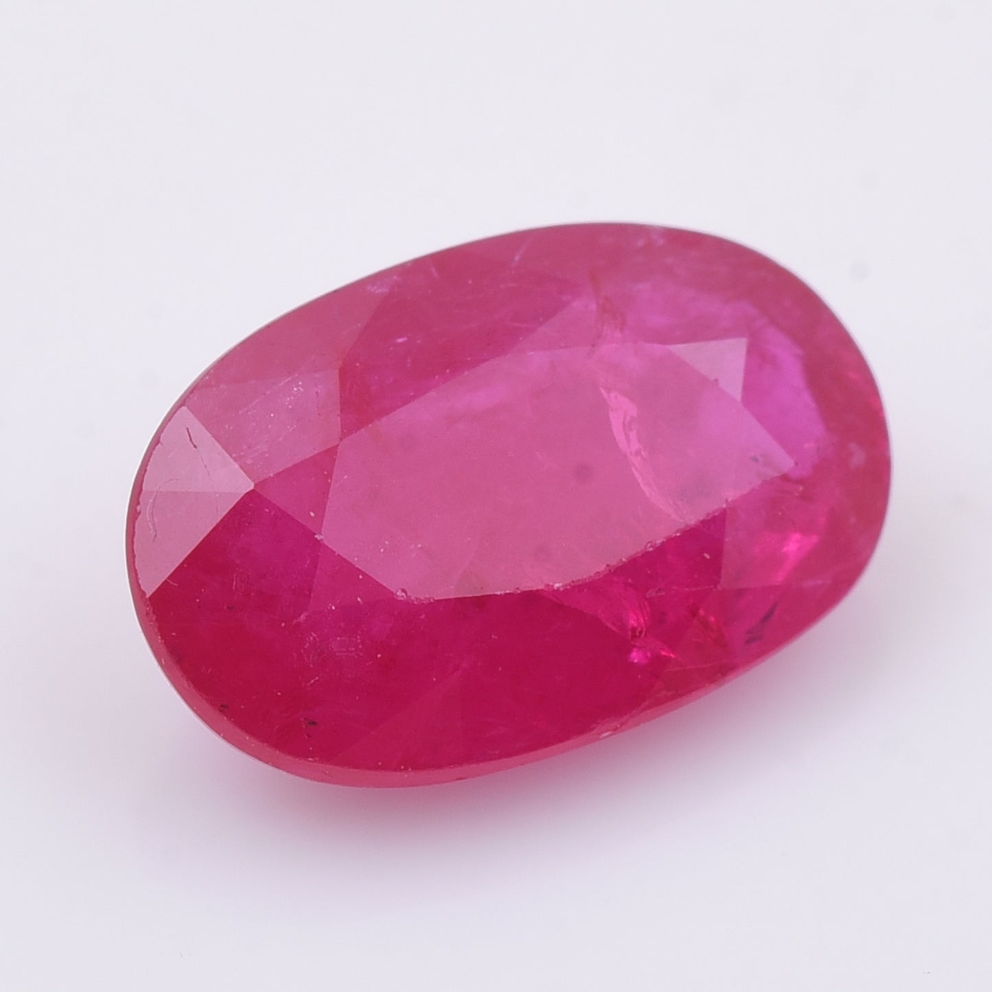 1.93 Natural Corundum Ruby Oval Mixed Cut Gemstone