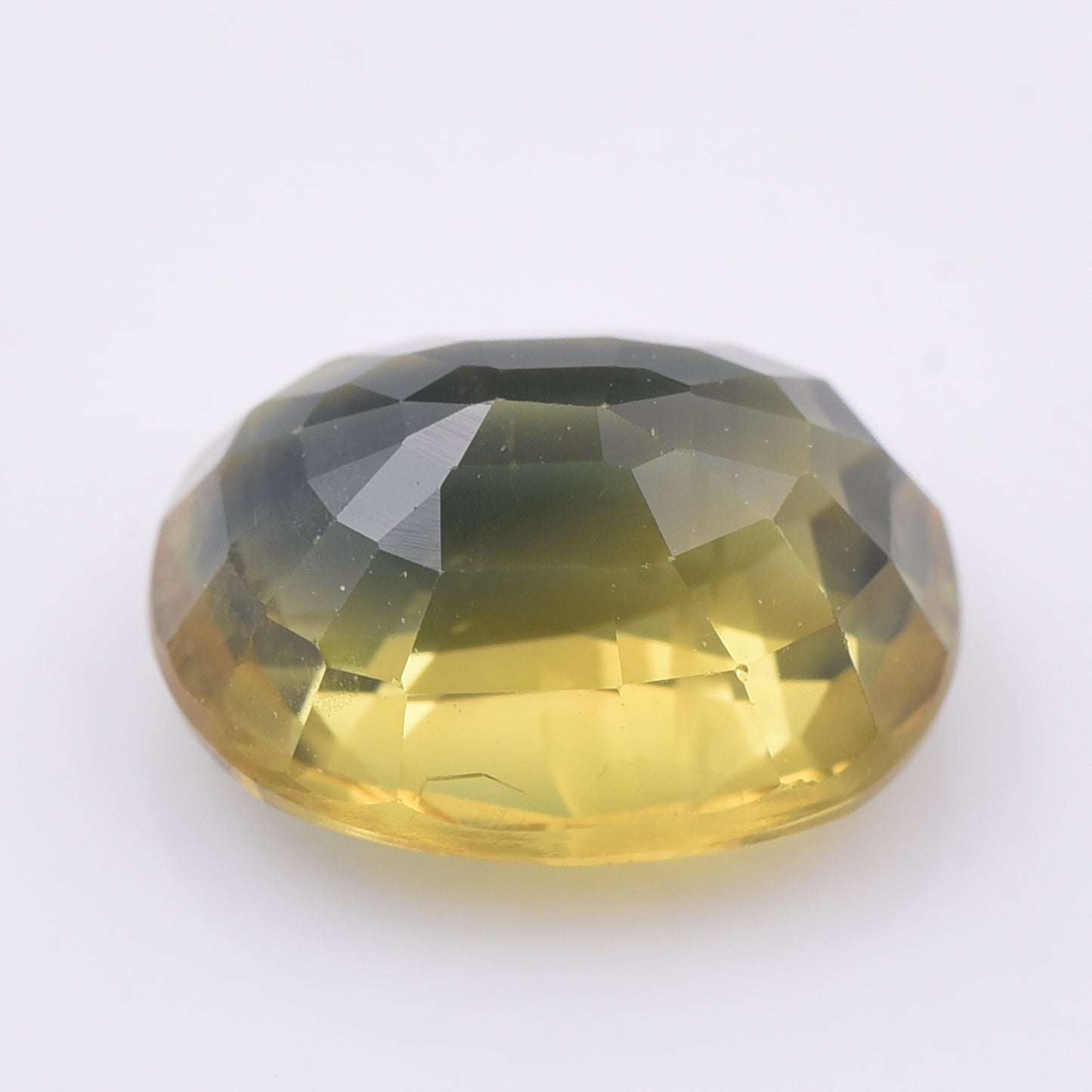 2.83 Natural Corundum Yellow Sapphire Oval Mixed Cut Gemstone
