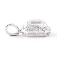 2.81 Carats Lab Grown Diamond 14K Gold Pendant