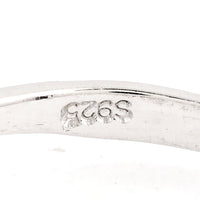 0.00 Ct Plain 925 Sterling Silver Ring