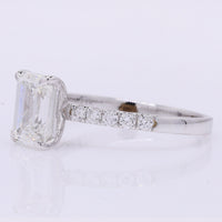 2.17 Carats Lab Grown Diamond 14K Gold Ring