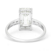 3.30 Carats Lab Grown Diamond 14K Gold Ring