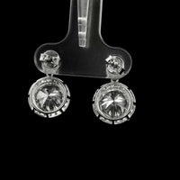 4.72 Ct Round Lab Grown Diamond 14K Gold Earrings