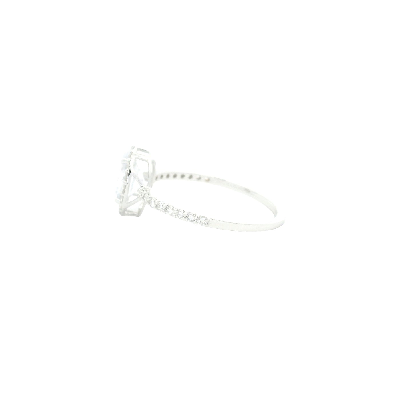 1.31 Carats Lab Grown Diamond 14K Gold Ring