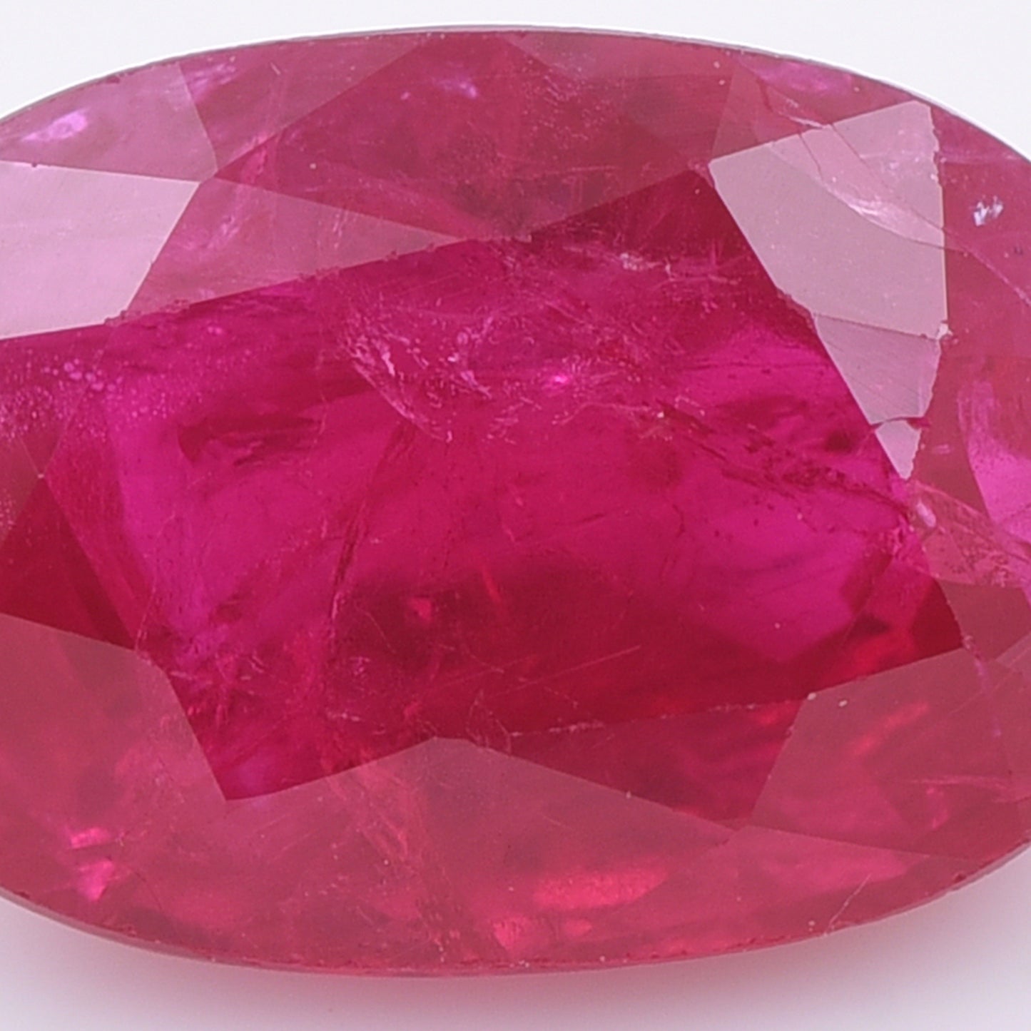 2.07 Natural Corundum Ruby Oval Mixed Cut Gemstone