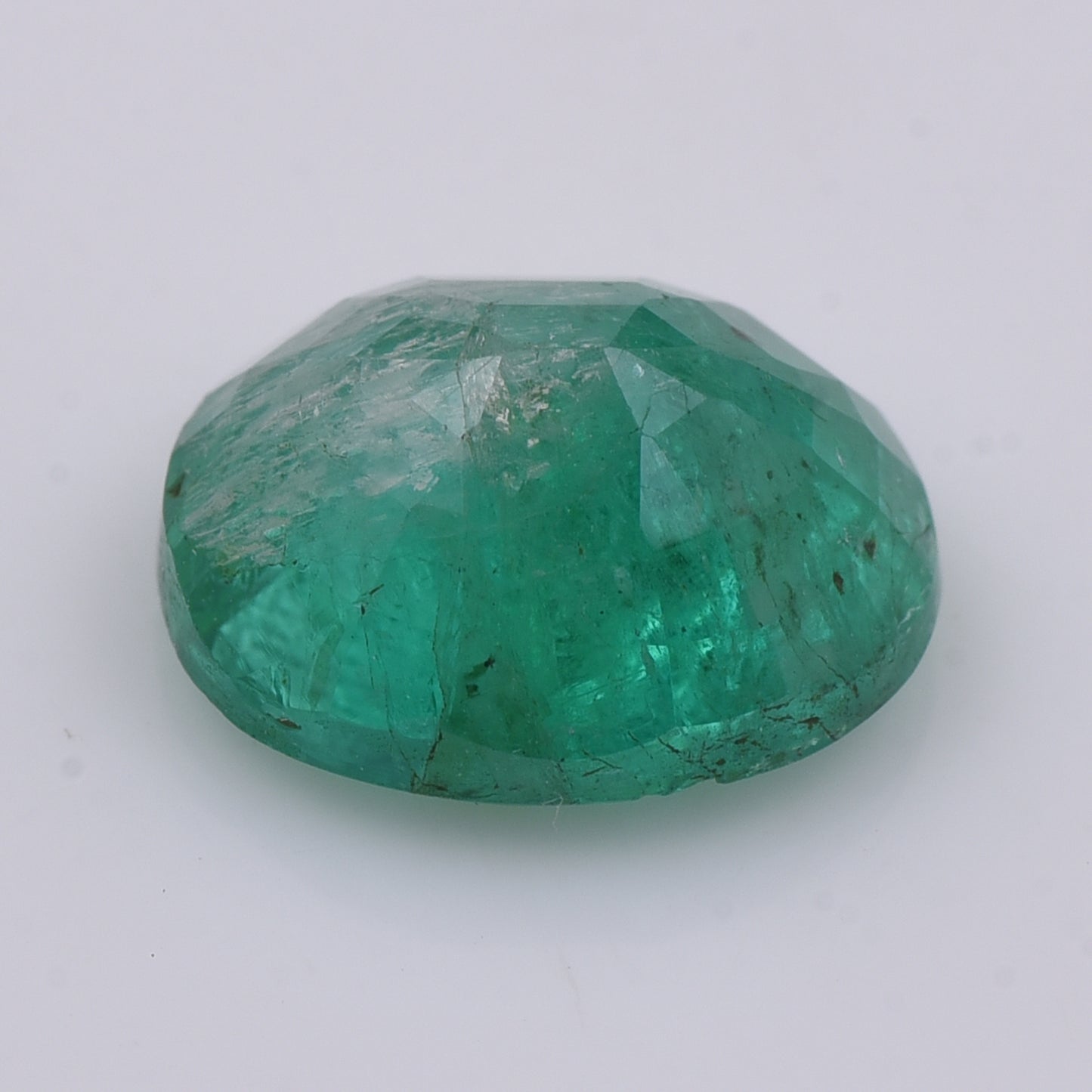 1.94 Natural Beryl Emerald Oval Mixed Cut Gemstone